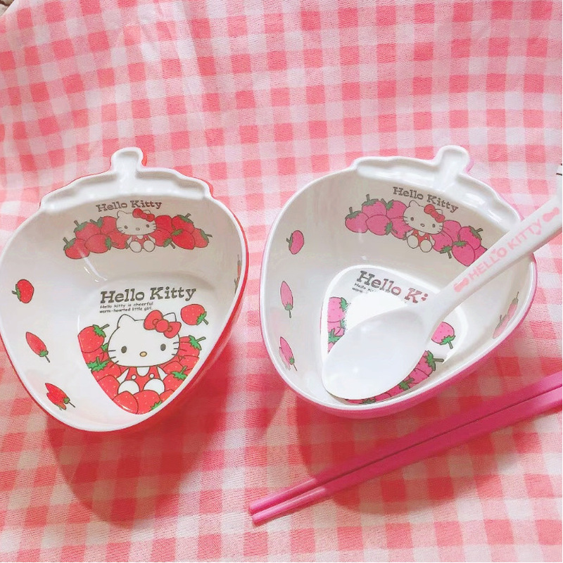 Dim Sum Basket - Cartoon eating bowl cute fruit shape