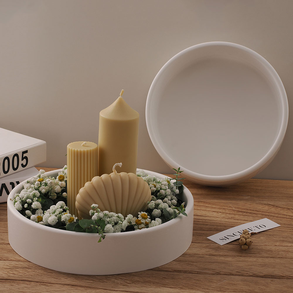 Large Capacity Cement Candle B - Potsticker Mold recension och pris