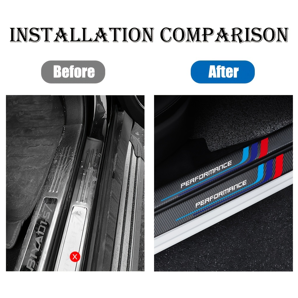 4pcs Carbon Fiber Sill Plate S - Crepe Pan Carbon recension och pris