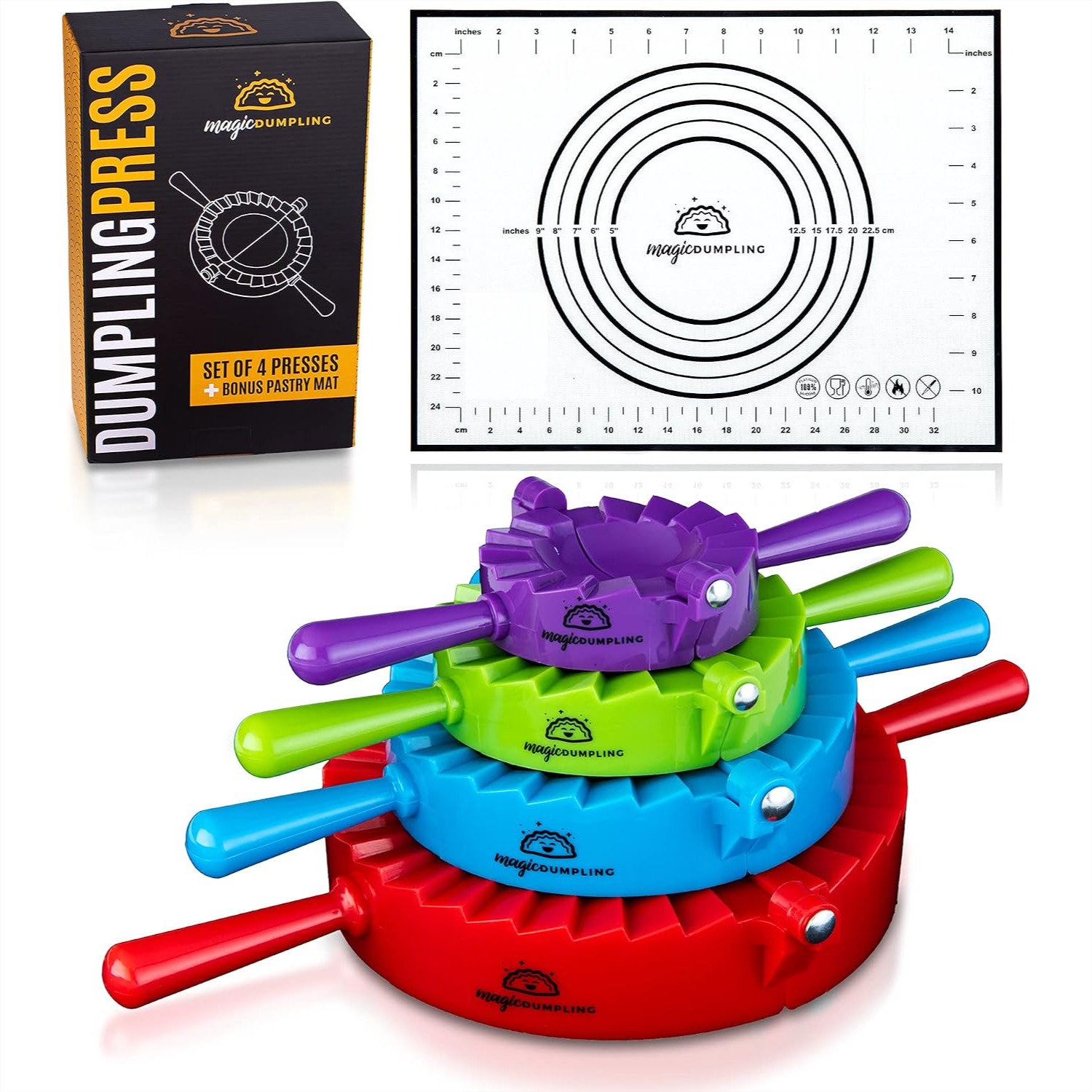 Dumpling Maker Kit, Set of 4 - - Momo Mold Press recension och pris