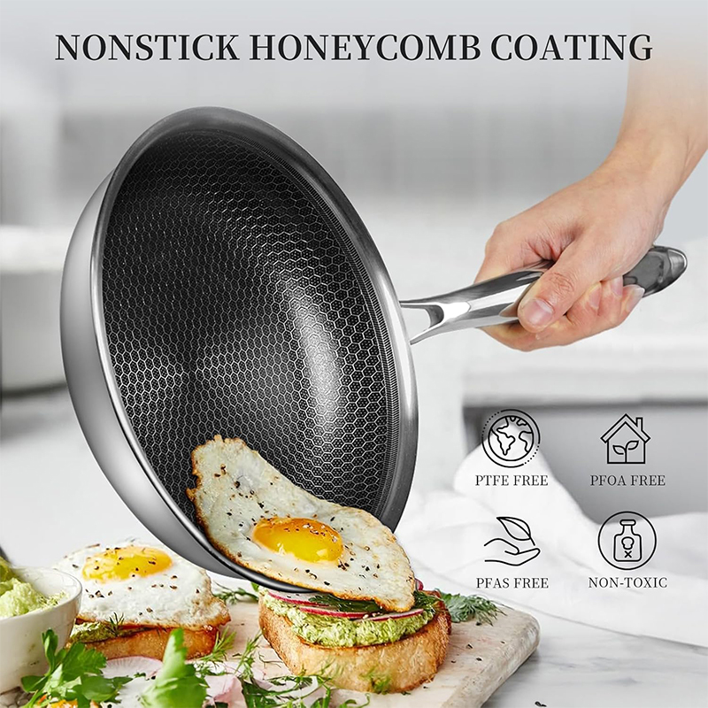 Stainless Steel Frying Pan wit - Egg Waffle Pan recension och pris