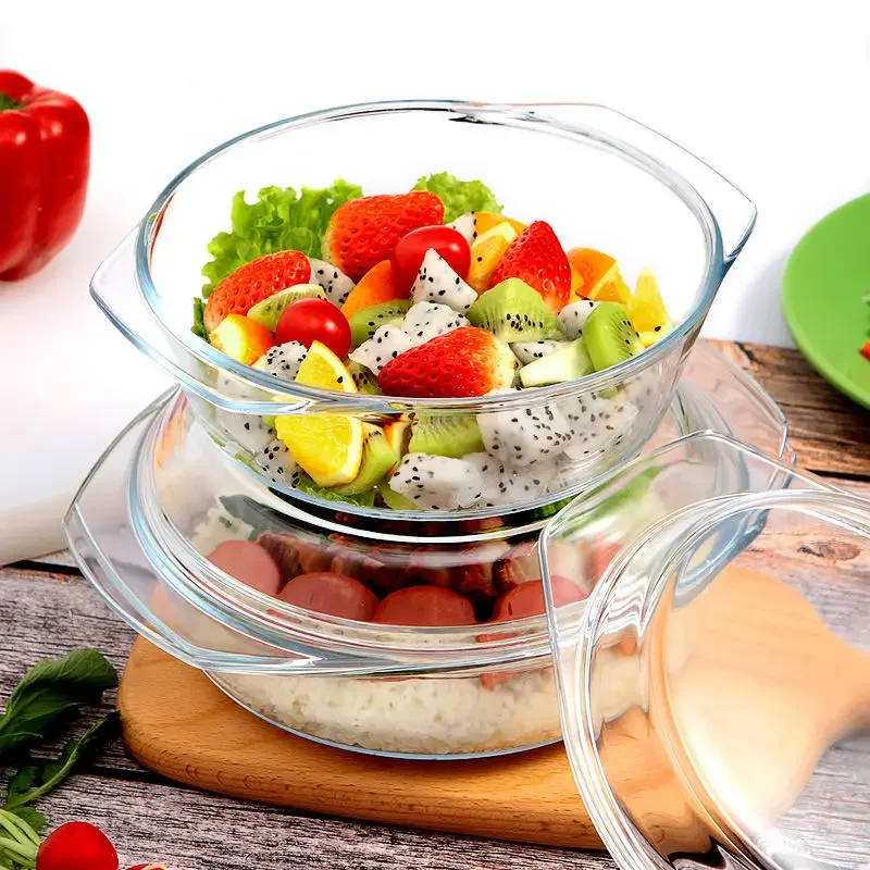 Tempered Glass Bowl with Lid H - Dim Sum Basket recension och pris