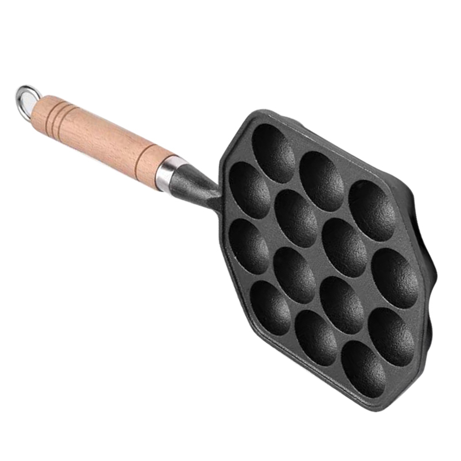 14 Holes Takoyaki Pan Nonstick - Egg Waffle Pan recension och pris
