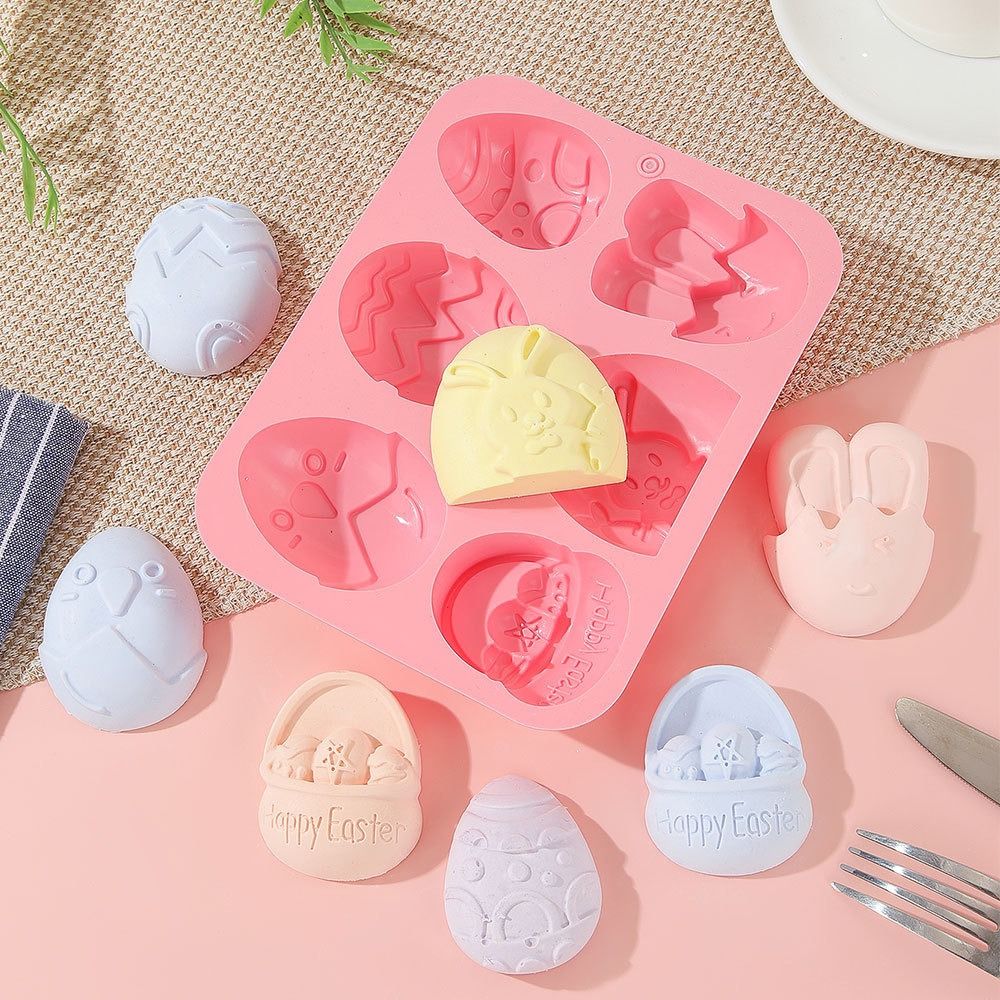 DIY Egg Shaped Easter Egg Mold - Bunny Cake Mold recension och pris