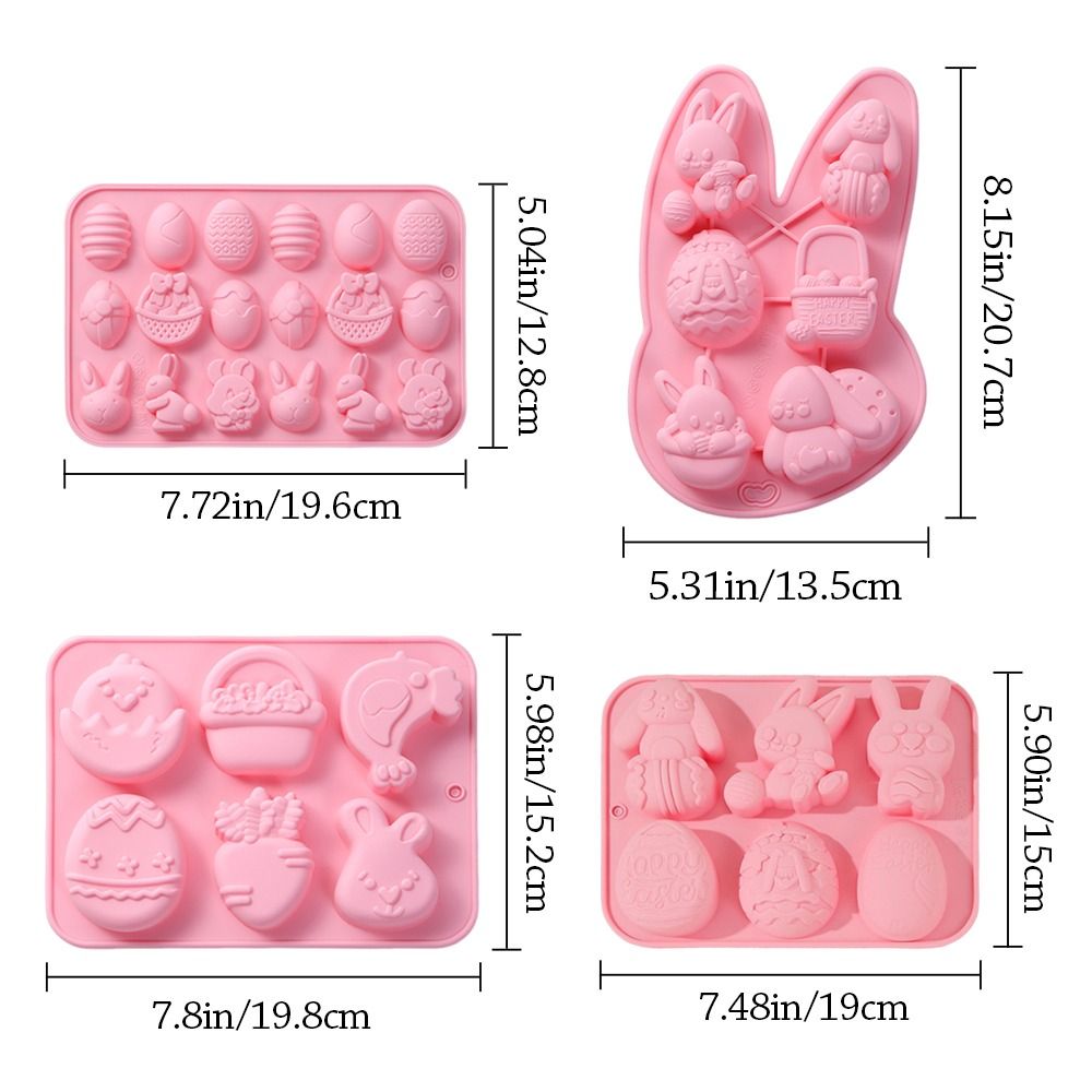 DIY Egg Shaped Easter Egg Mold - Bunny Cake Mold recension och pris