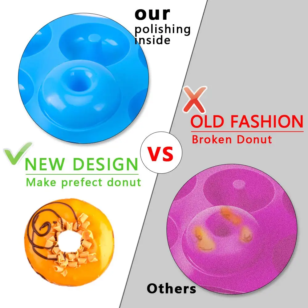 6 Holes Silicone Donut Mold Ba - Donut Mold Silicone recension och pris