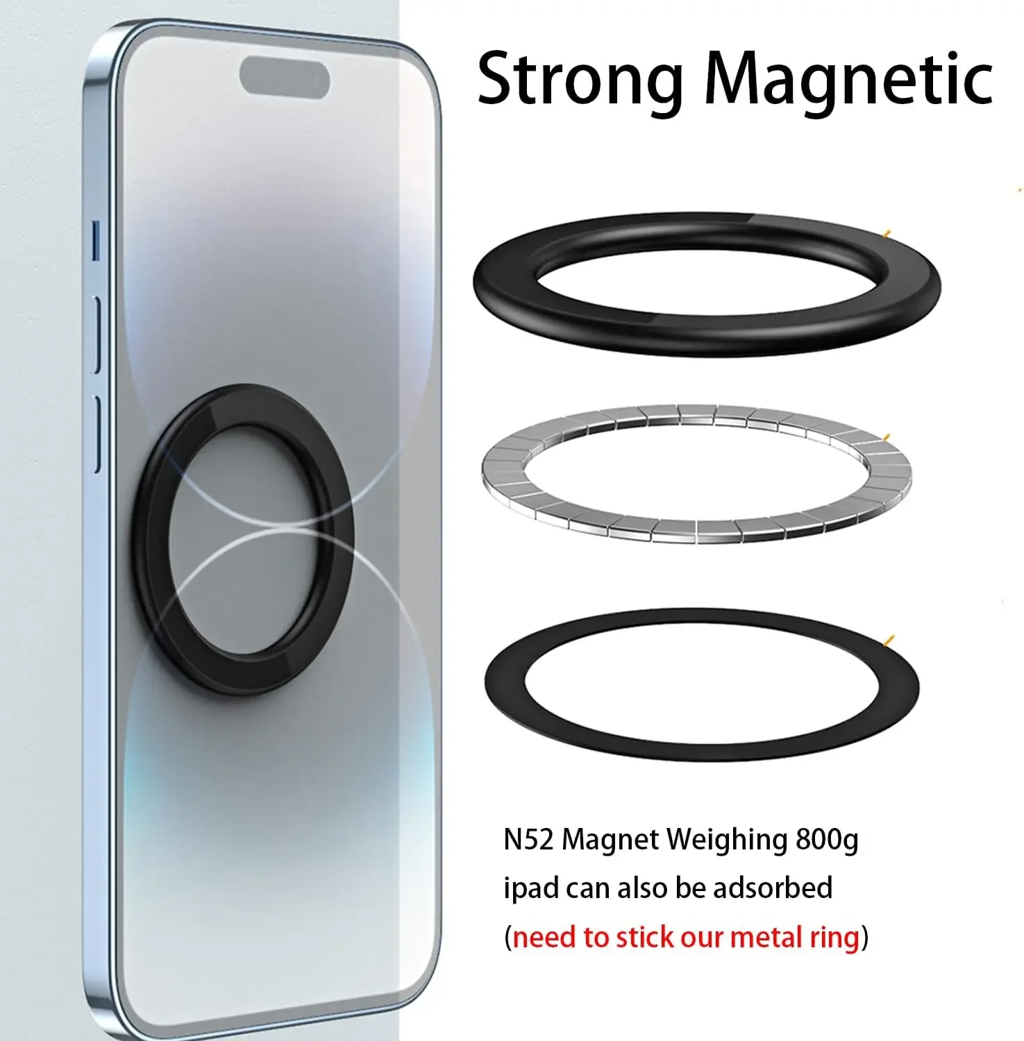 For MagSafe Magnetic Ring Hold - Taco Stand Holder recension och pris