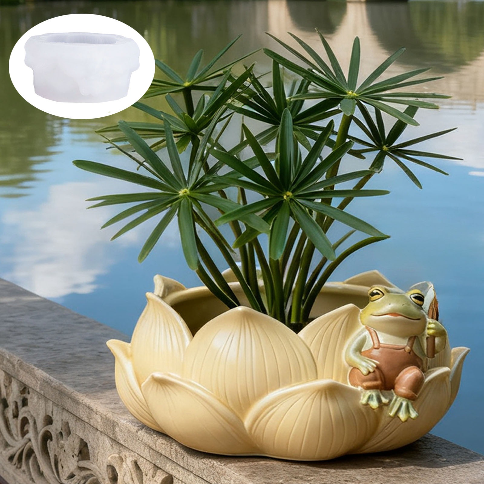 Plant Flower Pot Mold Flexible - Potsticker Mold recension och pris