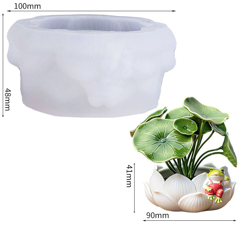 Plant Flower Pot Mold Flexible - Potsticker Mold recension och pris