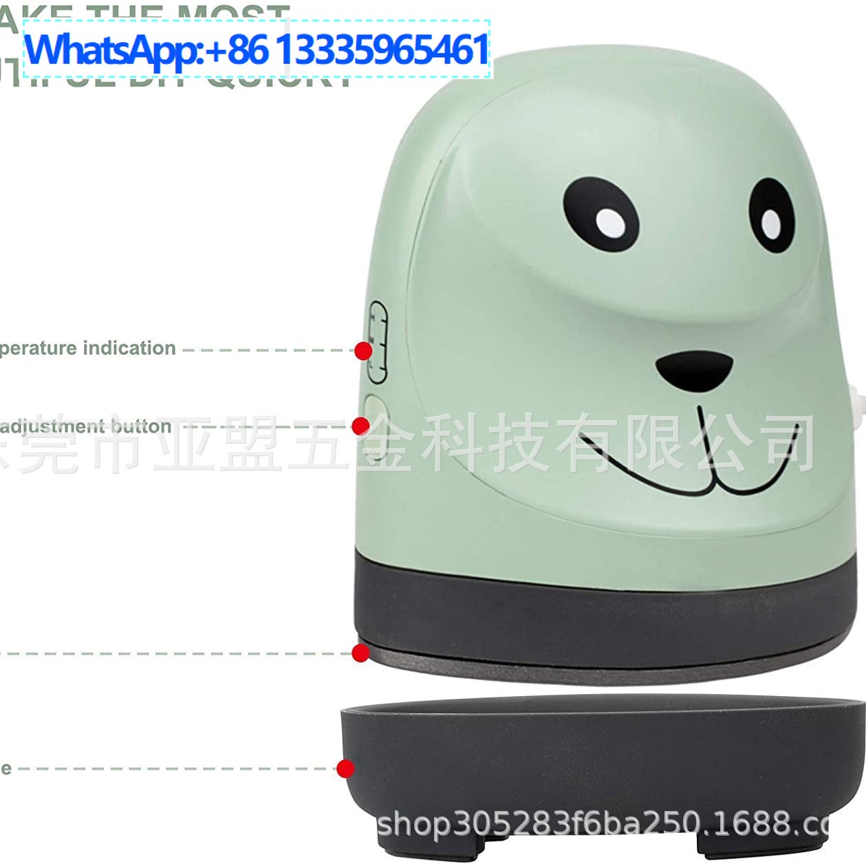 Mini Hot Press Small Heat Tran - Hot Dog Press recension och pris