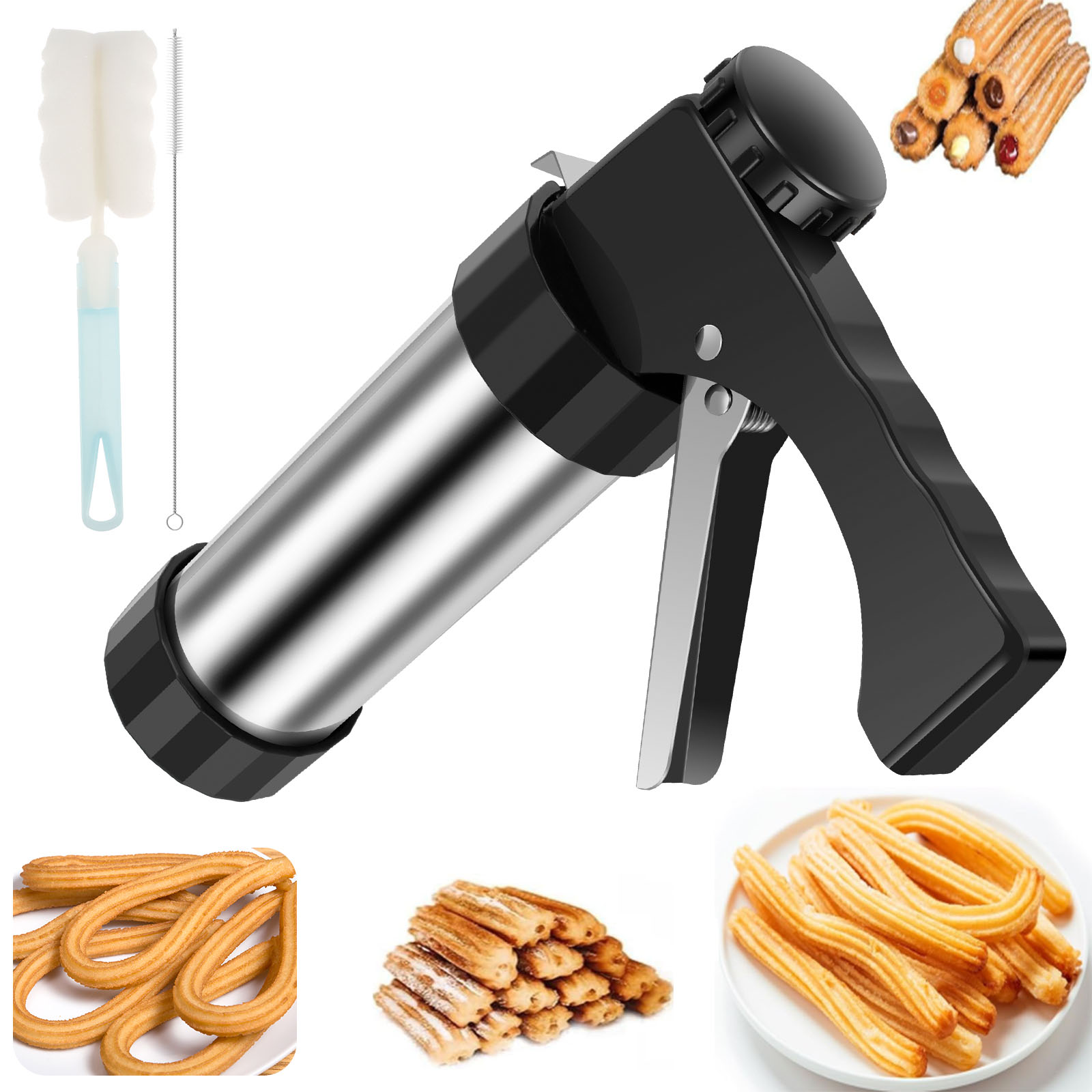 Churro Maker Machine Cookie Pr - Churros Maker Gun recension och pris
