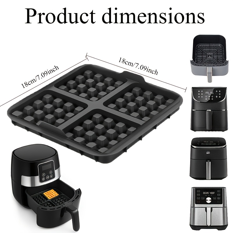 Square Waffle Mold, Non-Stick  - Egg Waffle Pan recension och pris