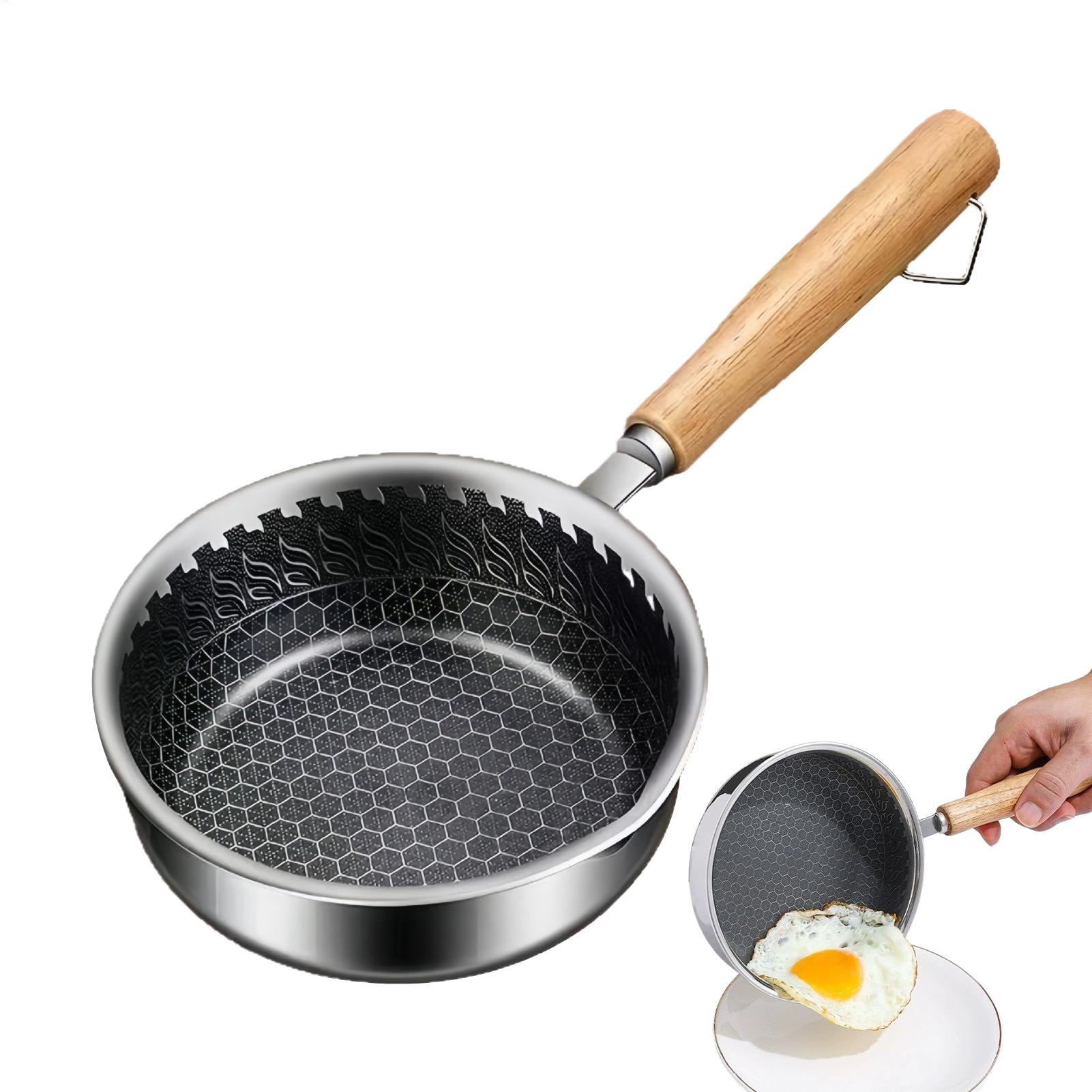 Nonstick Mini Frying Pan Woode - Egg Waffle Pan recension och pris