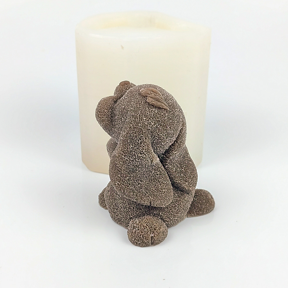 Praying Rabbit Moulds Soap Mol - Bunny Cake Mold recension och pris