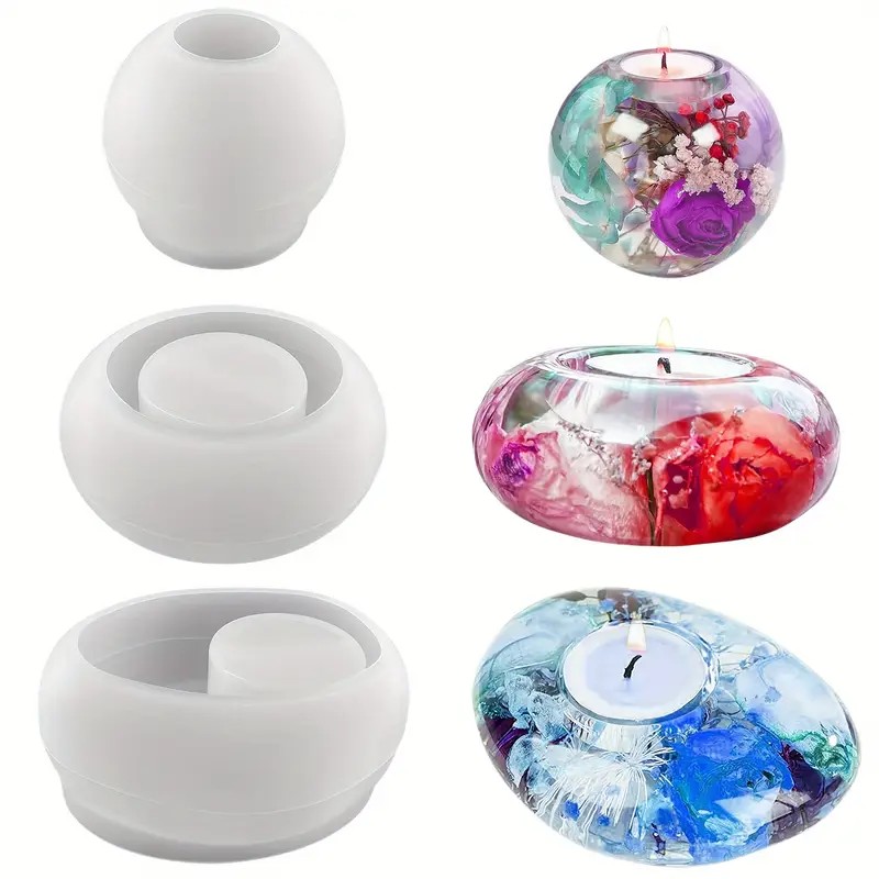 Tealight Candle Holder Resin S - Potsticker Mold recension och pris