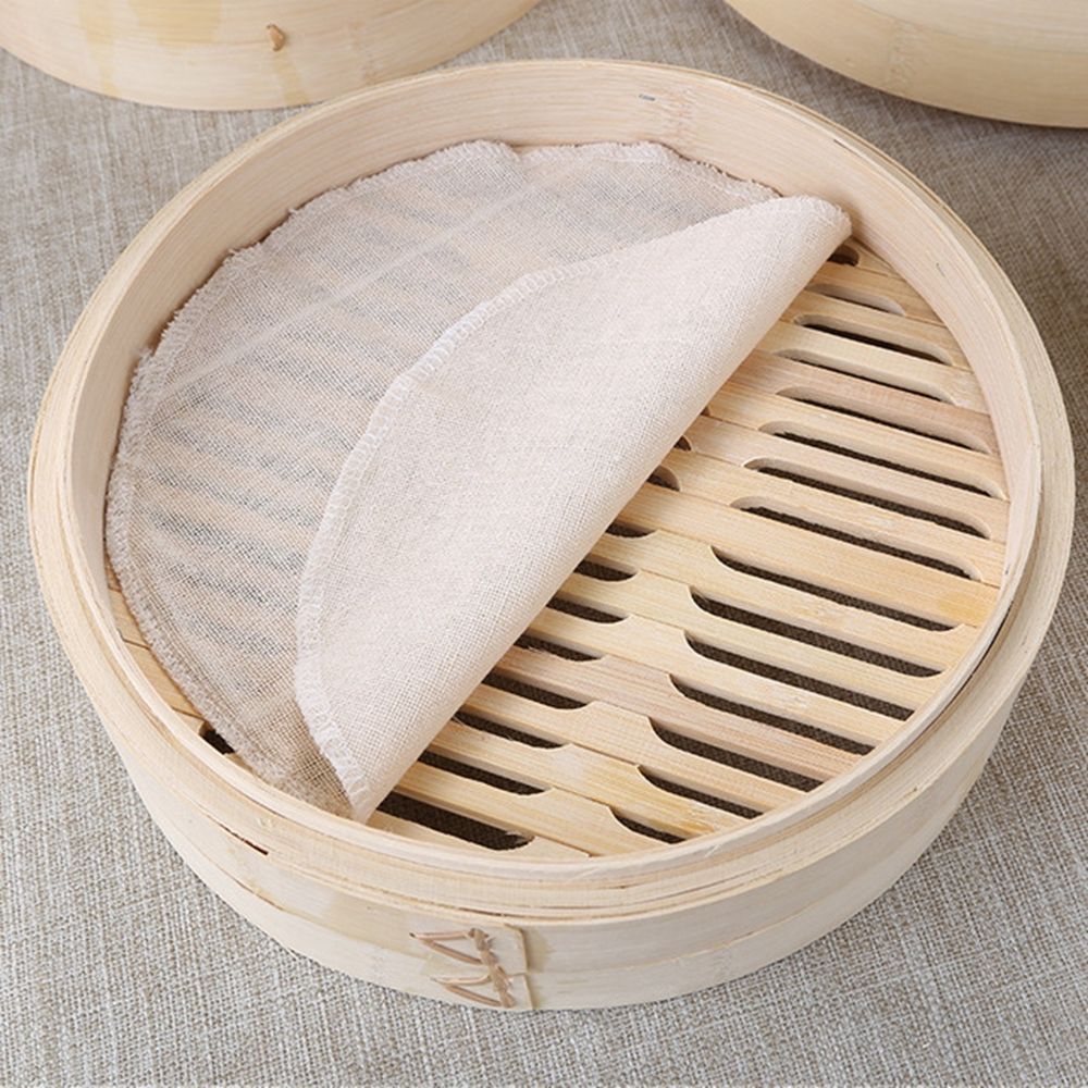 Handle Steam Basket Makes Tast - Bao Steamer Bamboo recension och pris