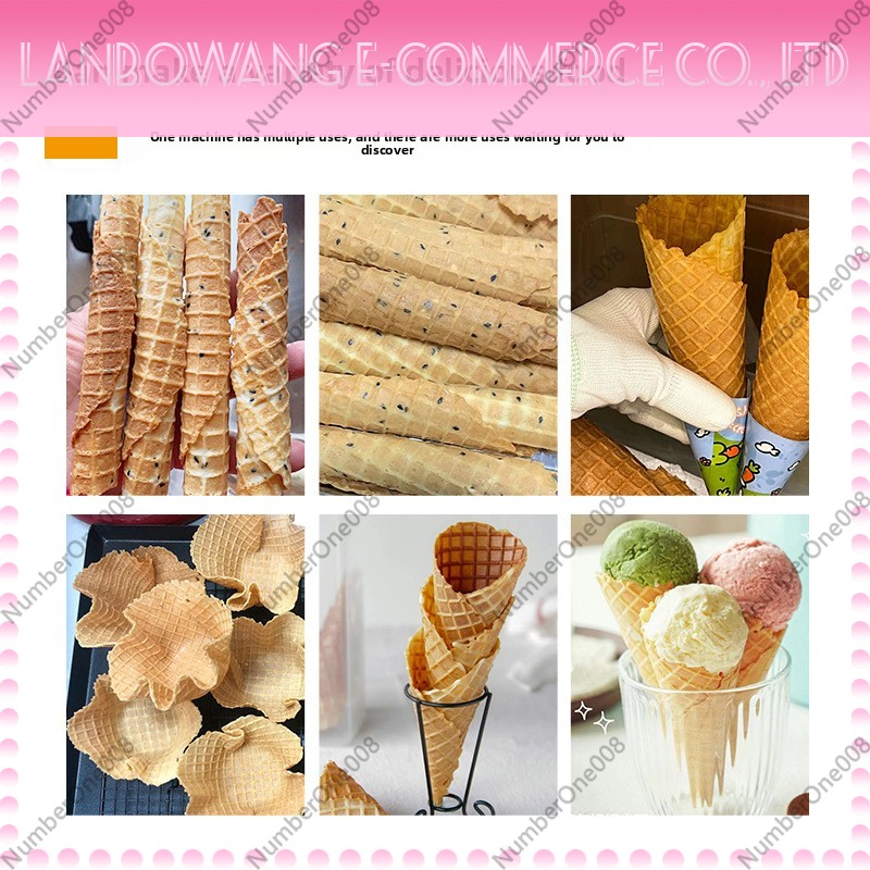 Electric Crispy Ice Cream Cone - Waffle Cone Maker recension och pris