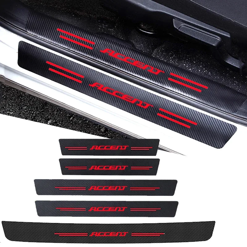 Car Styling Door Threshold Sil - Crepe Pan Carbon recension och pris