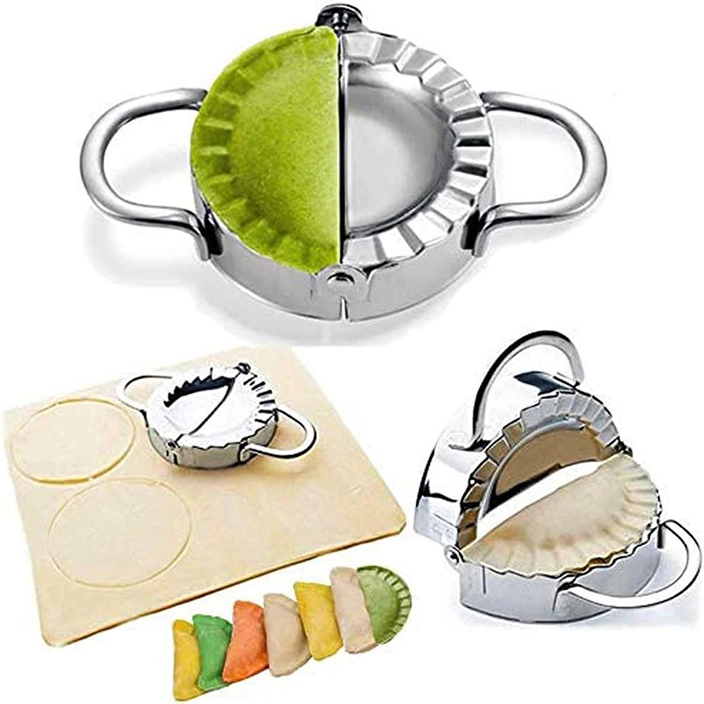 Stainless Steel Dumpling Mold  - Dumpling Press Set recension och pris