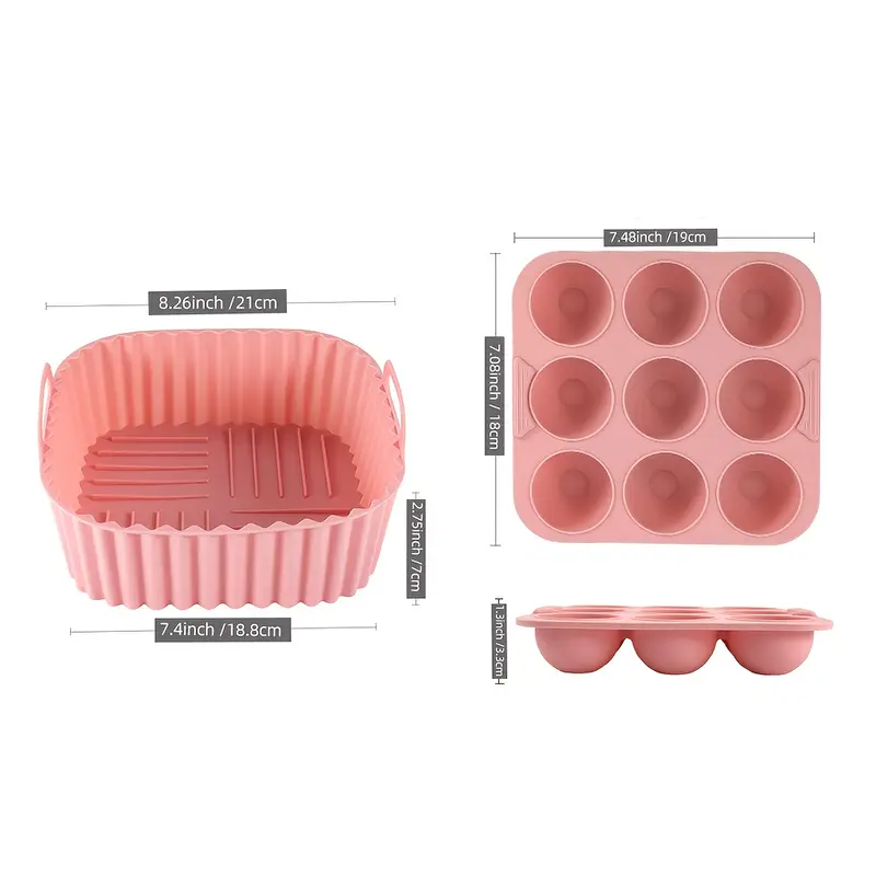 A 2-Piece Set of Silicone Baki - Donut Mold Silicone recension och pris