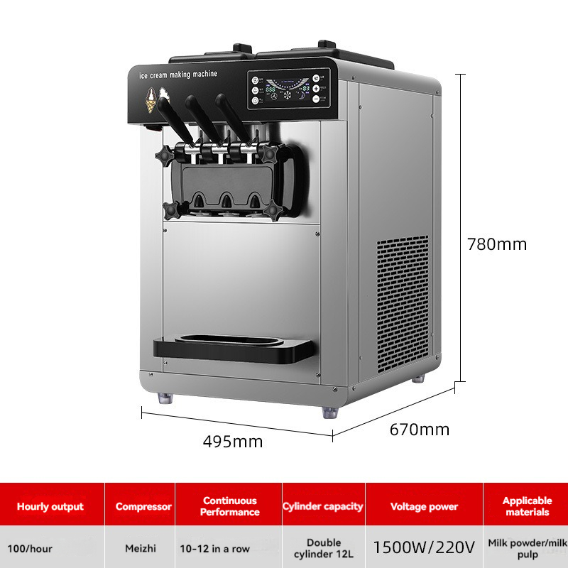 Fully Automatic Sundae Cone So - Waffle Cone Maker recension och pris