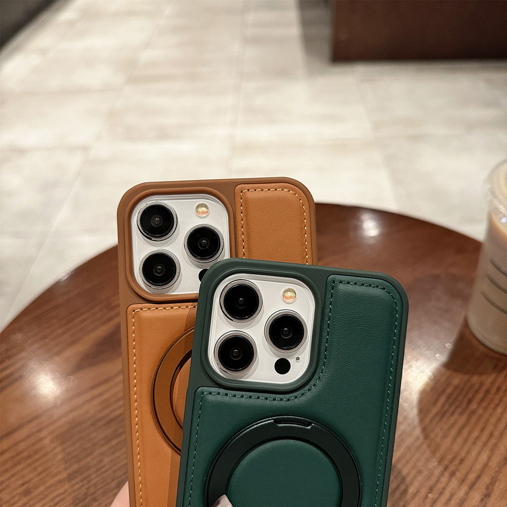 PU Leather Magnetic Case for A - Taco Stand Holder recension och pris