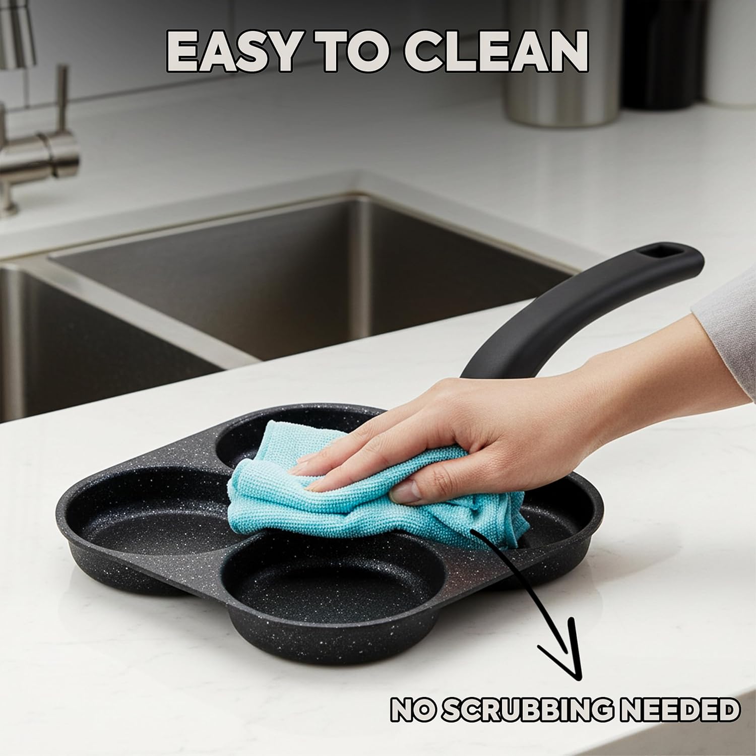 Egg Frying Pan Nonstick Pancak - Egg Waffle Pan recension och pris